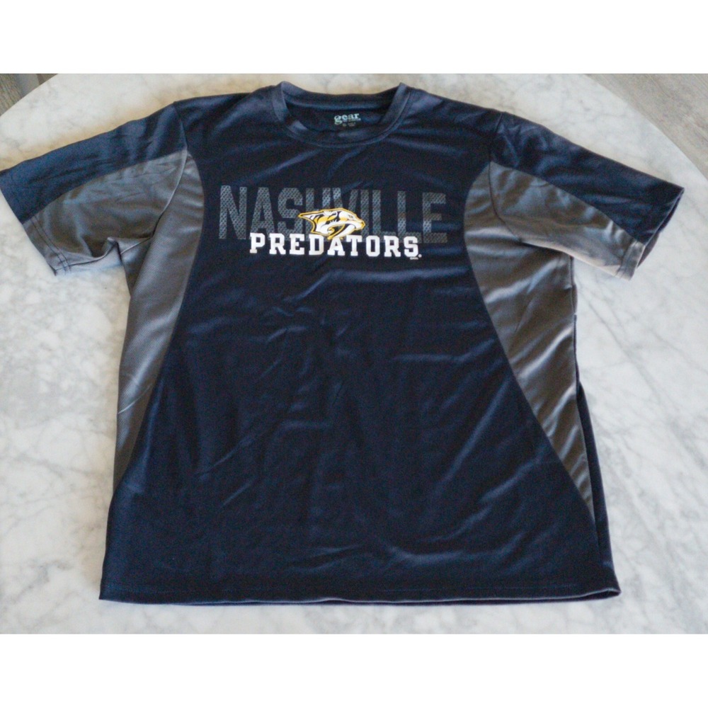 Nashville NHL Predators Gear For Sports T-shirt Mens XL Short Sleeve